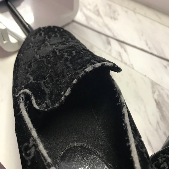 Gucci Black Suede Double G Platform Loafers - Picture 7 of 7